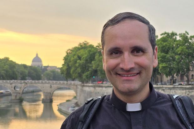 Padre Gonzalo peregrinacion jubileo 2025