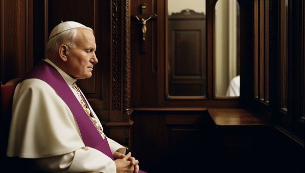 san Juan Pablo II, confesionario, ministerio sacerdotal, santo Cura de Ars