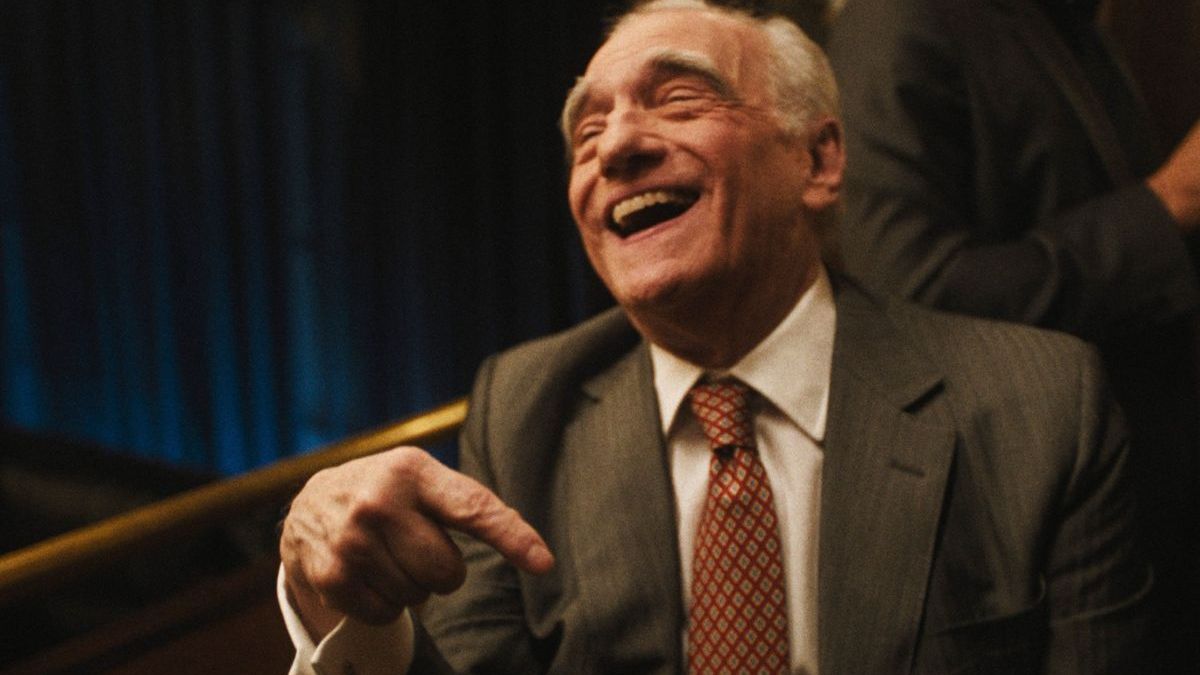 the studio Martin Scorsese