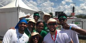 Sin maleta pero con fe: el inolvidable Jubileo de un joven dominicano