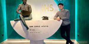 El secreto espiritual detrás de la famosa escultura de Carlo Acutis
