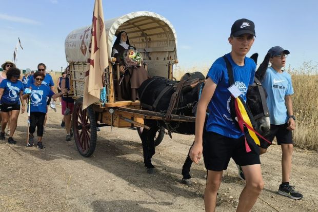 Eva tiene sus raíces en el último camino de santa Teresa