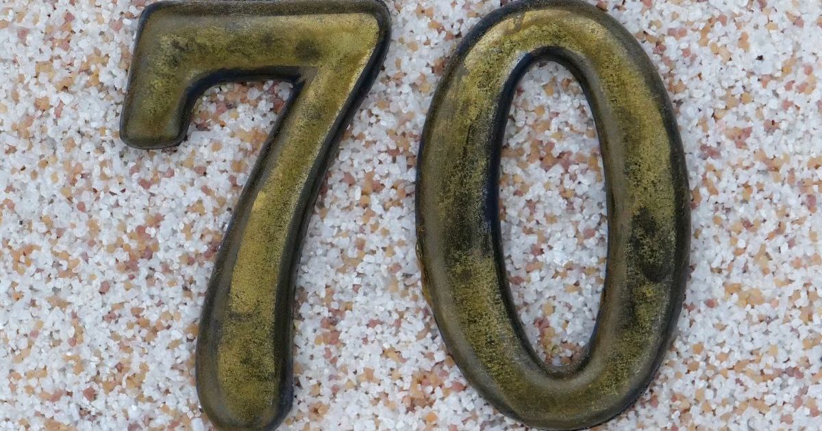 ¿Qué significa tener 70 años en la Biblia?