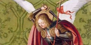 El arcángel san Miguel conduce nuestras almas al más allá