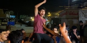 Gaza celebra el inicio de la paz