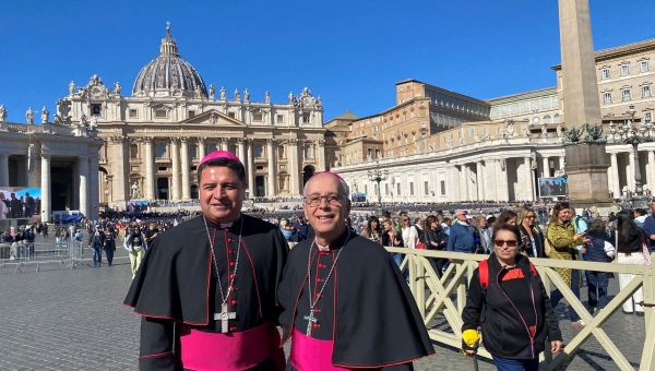 jubileo de los migrantes Mons. Evelio Menjivar