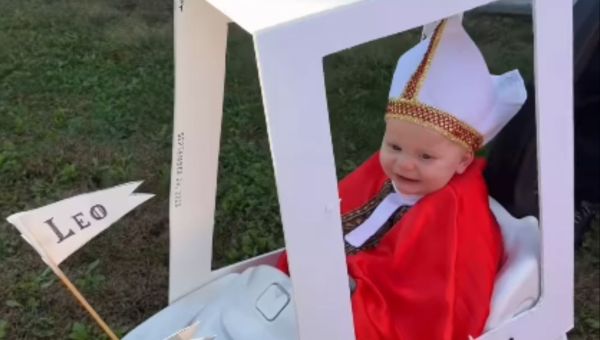 disfraz papa león xiv