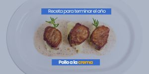 (VIDEO) Receta para terminar el año: Pollo a la crema