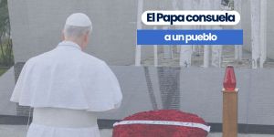 (VIDEO)El Papa consuela a un pueblo