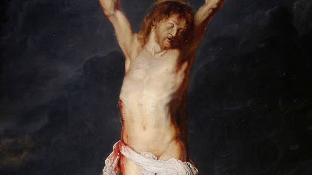 Détail - Christ en Croix - Rubens