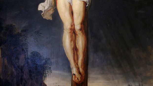 Détail - Christ en Croix - Rubens