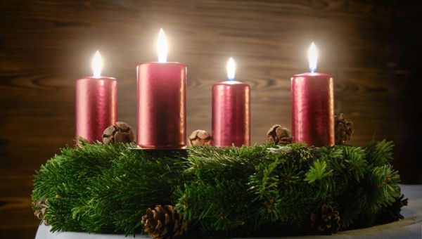 oración, cuarto domingo de adviento, ciclo a, corona