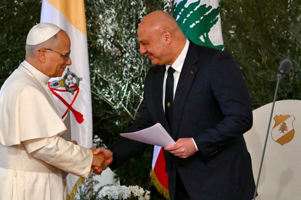 pope-leo-xiv-lebanon-president-joseph-aoun-farewell-ceremony-beirut-international-airport