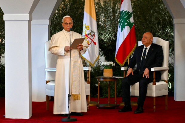pope-leo-xiv-lebanon-president-joseph-aoun-farewell-ceremony-beirut-international-airport
