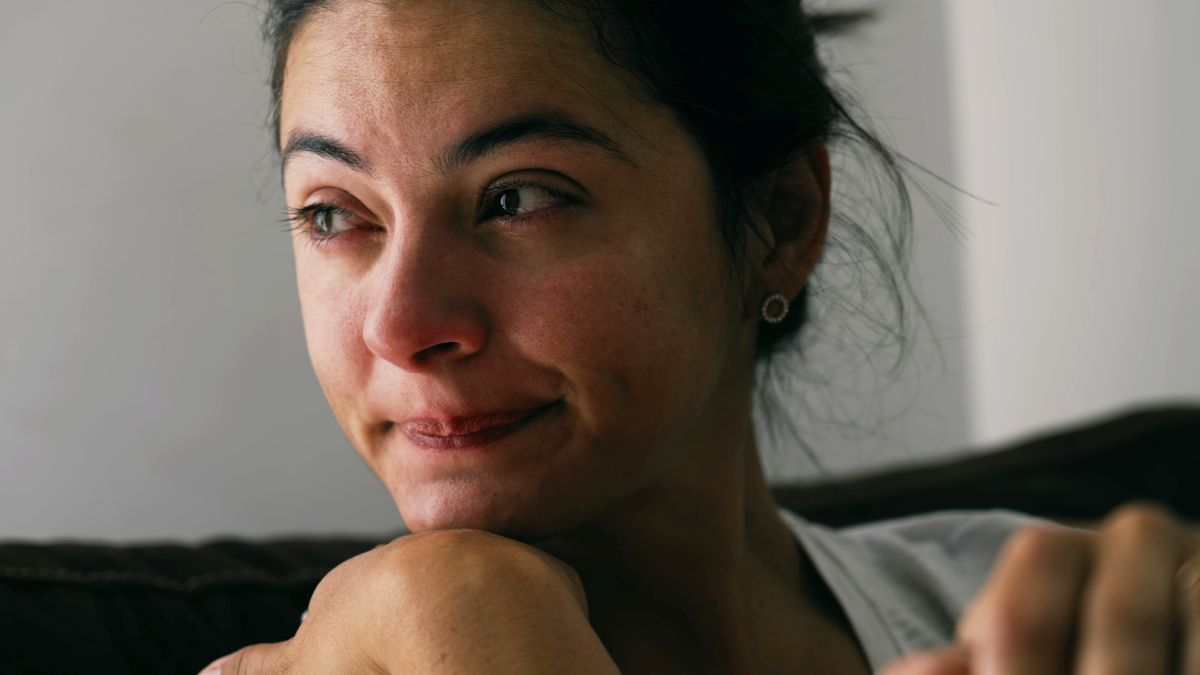 mujer llorando