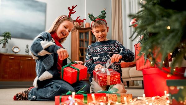 Navidad - regalos - niños