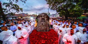 Esta escultura es la más grande de san Charbel y envía un mensaje vital (IMÁGENES)