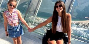 Viuda y paralítica, Kristina se recupera por amor a su hija