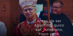 (VIDEO) Antes de ser agustino, quiso ser salesiano…