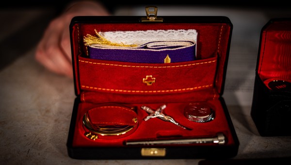 portable kit for Anointing of the Sick