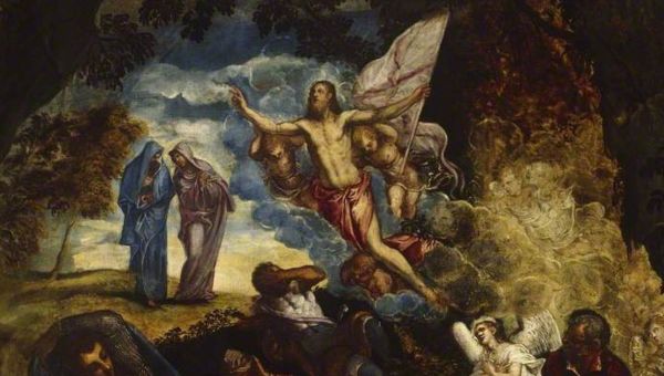 Tintoretto - The Resurrection of Christ - Ashmolean Museum