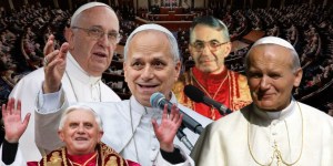 7 últimos papas y sus declaraciones sobre la guerra y la paz