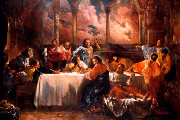 última Cena Natalia Tsarkova