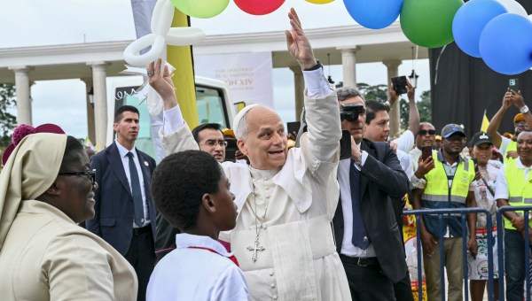 pope-leo-xiv-holy-mass-basilica-immaculate-conception-mongomo -africa