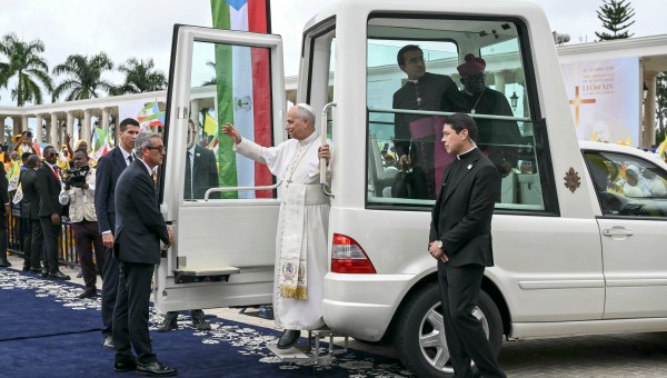pope-leo-xiv-holy-mass-basilica-immaculate-conception-mongomo -africa