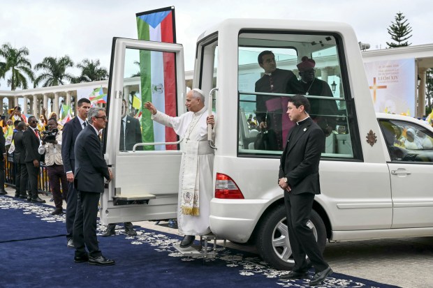 pope-leo-xiv-holy-mass-basilica-immaculate-conception-mongomo -africa