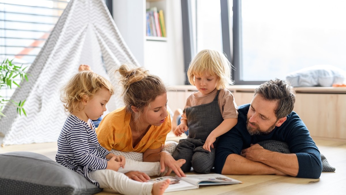 leer cuento en familia