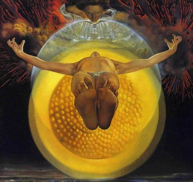 Ascensión de Cristo de Dalí