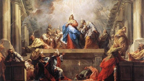 Imagen de Pentecostés de Jean II Restout