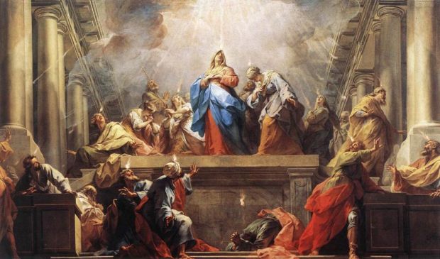 Imagen de Pentecostés de Jean II Restout