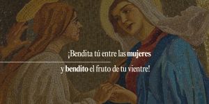 (VIDEO) ¡Bendita tú entre las mujeres y bendito el fruto de tu vientre!