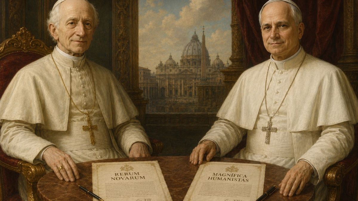 magnifica humanitas papa león xiv leon xiii
