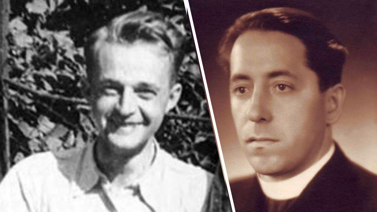 Ks. Jan Bula i ks. Václav Drbola