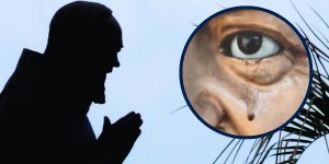 ¿Es verdadera la estatua del Padre Pío que llora sangre?