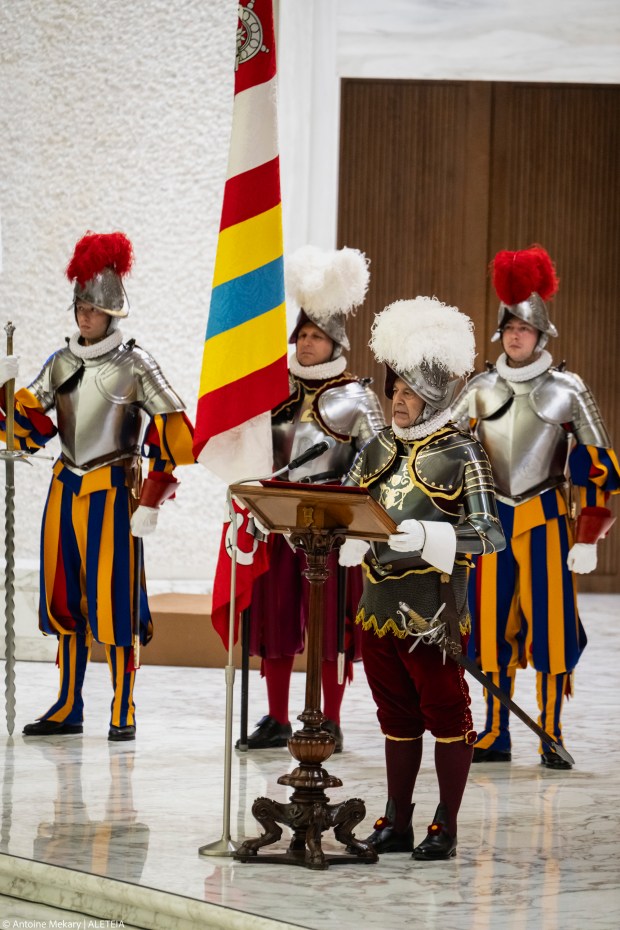 pope-leo-xiv-swearing-in ceremony-swiss-guard-vatican-may-6-2026