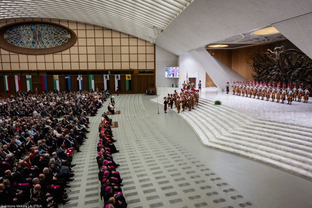 pope-leo-xiv-swearing-in ceremony-swiss-guard-vatican-may-6-2026