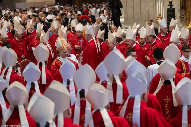Pope Leo XIV leads a Holy Mass on the Solemnity of Saints Peter and Paul, Rome's patron saints, at St. Peter's Basilica in the Vatican, on June 29, 2026