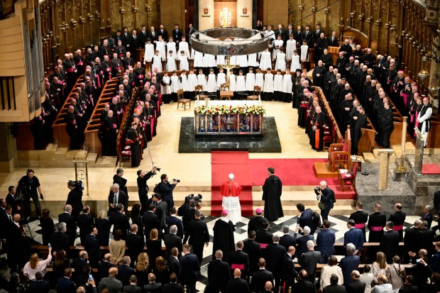 pope-leo-xiv-virgin-montserrat-abbey-our-lady-montserrat-barcelona-spain