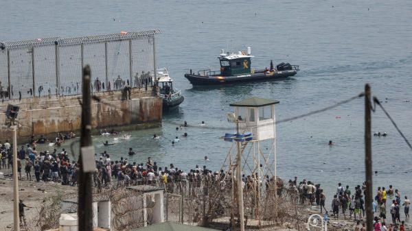 entrada masiva de migrantes a ceuta españa. La respuesta de la iglesia