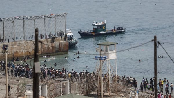 entrada masiva de migrantes a ceuta españa. La respuesta de la iglesia