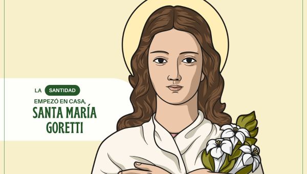 La santidad empezó en casa, santa María Goretti.
