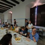 Evacuados por los incendios hacen piña en el seminario de Segorbe