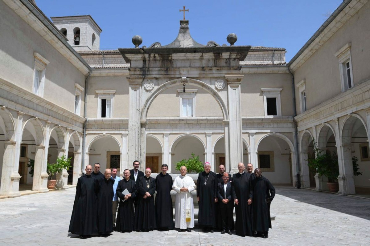 pope-leo-xiv-private-visit-to-the-abbey-of-montecassino