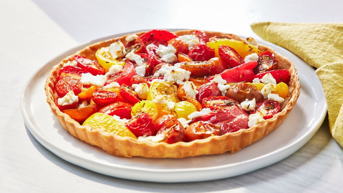 Tarte rustique aux tomates recette