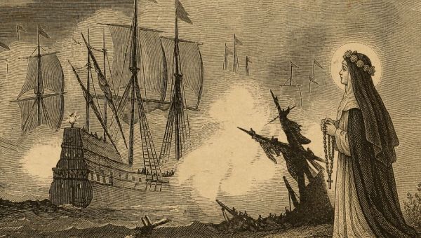 El día que santa rosa de lima defendió a Perú y enfrentó a los piratas