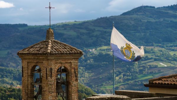 san marino, un destino habitual para los papas